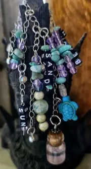 Stanley Cup Dangle Charm for Handle, Beach Theme Handmade