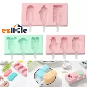 Ice Cream Mold DIY Frozen Mould Popsicle Molds Popsicle Sticks Silicone Maker