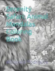 Serenity Safari: Animal Mandalas Coloring Book by Alexander Rodriguez Paperback