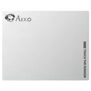 Akko Glass Gaming Mousepad White