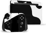 Official Grace Illustration Cow Art Mix Vinyl Sticker Gaming Skin Decal Cover Compatible with Nintendo Switch Console & Dock & Joy-Con Controller Bundle
