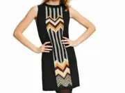 NWT MISSONI for Target Women's Zig Zag Stripes Sleeveless Crewneck Dress - M
