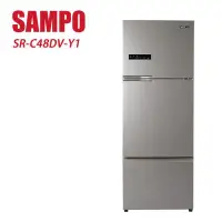 在飛比找蝦皮商城優惠-SAMPO 聲寶- 475L三門冰箱 SR-C48DV-Y1