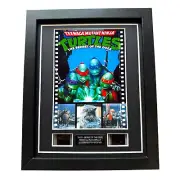 TMNT SECRET OF THE OOZE FRAMED ORIGINAL FILM CELLS ORIGINAL MOVIE MEMORABILIA