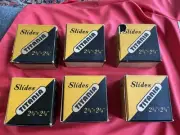 Titania Medium Format 7x7 Slide Mounts - 6 Boxes - 72 Glass Slides - 2 3/4” NOS