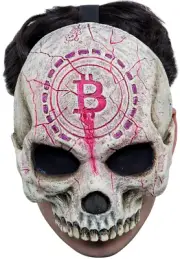 Ghoulish Productions Crypto Latex Face Mask Horror Halloween Cosplay