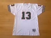 Mitchell And Ness Miami Dolphins Dan Marino #13 Football Jersey Mens SIZE 56