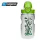 【Nalgene 美國】OTF兒童水壺 運動水壺 375cc 森林-透明/綠蓋 (1263-0004)