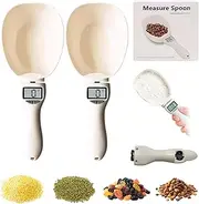 Food Measuring Scoop Scale, Digital Measuring Spoon, Digital Measuring Spoon Scale, Weighing Spoon Scale 800g/0.1g High Precision Suitable for Kitchen Gadgets for portioning Food and Condiments (2)