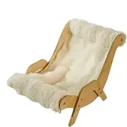 Furry Indoor Cat Sofa, Cute Cat Couch Bed, Plush Pet Cat Couch, Calming Pet Sofa Bed, Soft Cat Sofa, Small Dog Calming Bed, Pet Sofa For Cats, Plush Cat Couch, Cat Bed Sofa For Puppies, Soft Pet Couch