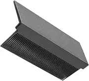 Ipetboom 2pcs Carbon Fiber Nylon Hair Straightening Comb Portable Hot Comb for Electric Pressing Flat Iron Brush for Hair Straightener