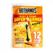 3 x HotHands Body & Hand Warmers Self Heating Single Use 12 hours Made in USA
