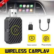USB Wireless CarPlay Adapter For iPhone Apple Wireless Dongle Plug ＆Play Black