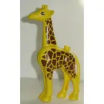 【台中翔智積木】LEGO 樂高 DUPLO 得寶 動物補充 DUPLO GIRAFFE ADULT 大 長頸鹿