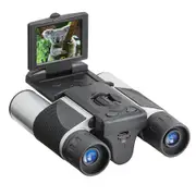Dt10 10x25 2 Inch Lcd Screen 2.5k Binocular Telescope Digital Camera Silver Black