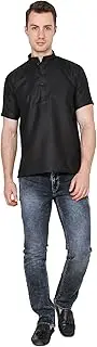 [Royal Kurta] Men's Cotton Short Sleeve Kurta