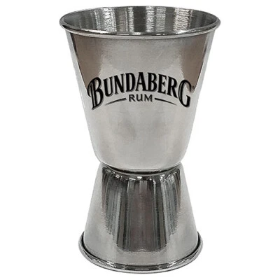 Bundaberg Bundy Rum Stainless Steel Double Jigger