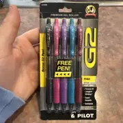 Pilot G2 Fine Point Pen Assorted Ink Pack .7mm #31668