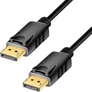 LogiLink CD0101 - DisplayPort Cable, DP/M to DP/M, 4K/60Hz, CCS, Black, 2 m