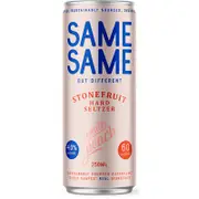 Same Same White Peach Hard Seltzer Can 250ml