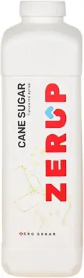 Zerup Zero Sugar Cane Sugar Flavoured Syrup 1L Bottles, Sugar Free Syrup, Hazeln