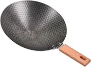 OFFSCH Cooking Pot Small Wok Pan Multipurpose Stove Induction Electric Easy to Use Heatproof Handle