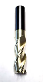 1" (1.00) CARBIDE END MILL 3 FLUTE ZrN COATED GWS CNC CUTTING TOOLS *CHIPPED*