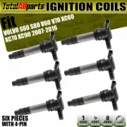 6x Ignition Coil for Volvo V60 V70 XC60 XC70 XC90 S60 S80 B6304 B6324 3.0L 3.2L (for: Volvo)