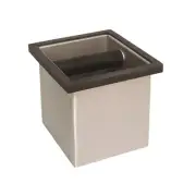 rattleware Knock Box, Stainless Steel, 6"x5.5"x6", 25120