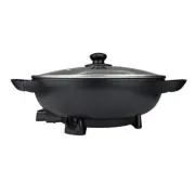 Brentwood Appliances Woks Skillet Electric Non-Stick Flat Bottom 24-Cup Capacity