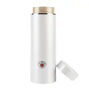 Electric Kettle Mini Smart Kettle Samovar Water Boiler Stainless Steel Teapot Thermos Kettle(White)