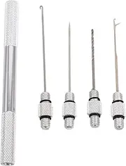 Abaodam 1 Set European Style Fishing Gear Assortment with Metal Hooks Bait Holder and Fishing Lines for Freshwater and Saltwater Adventures