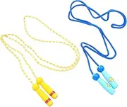 EXHUMKY 2Pcs Jump Ropes with Handles Exercise Skipping Ropes for Outdoor Fitness Fun and Activity for Boys