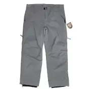 Chute Men's Drop Zone Snow Pants Grey Size XL