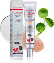 CC Color Correcting Cream with Centella Asiatica, Full Coverage Foundation, Color Correcting Cream with SPF 25, Uniform Skin Tone, Moisturizer (Light)
