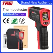 Infrared Thermometer Laser Temperature Gauge VA Colour LCD Display Light Alarm