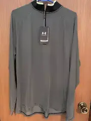 Under Armour Golf Quarter Zip Size XL New With Tags Built In UV Protection!