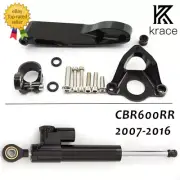 For Honda CBR600RR 2007-2016 CNC Steering Damper & Mount Bracket Kit Stabilizer