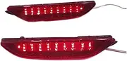 Tail Lights Car Rear Bumper Reflector Lamp, for Kia, for Rio K2 Sedan 2011 2012 2013 2014 Park Brake Light Tail LED Warning Light Tail Lamp Car Rear Tail Brake Light