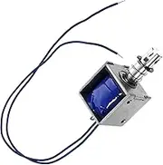 Frame Solenoid Electromagnet 12v 1.1a Push Pull Linear Motion Open Frame Dc Replacement for Industrial Mechanical Applications Random Style