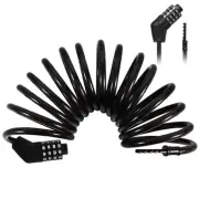 Cable Lock, 4-Digit Resettable Combination Bicycle Cable Lock, 12 ft Anti The...