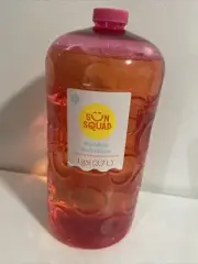 NEW Pink Bubble Solution 1 Gallon 128oz Sun Squad For Bubble Machines & Blowing