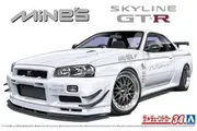 Aoshima: 1/24 Mine's R-34 Skyline - Model Kit