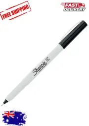 SHARPIE Permanent Marker Ultra Fine Point Black 1-Count-Au