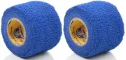 Howies Hockey Power Stretch Grip Tape - 2 Rolls of Blue 1.5" x 5 Yard Grip Tape
