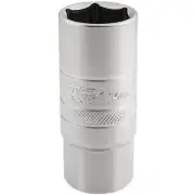 Draper 14mm Thread 6 Point Satin Chrome Spark Plug Socket 1/2"D 21mm 16783