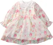 GDSCS Girl Pink Summer Skirt, Children's Dress Tide, Suitable for Height 110-160cm (Color : Pink, Size : 150cm)