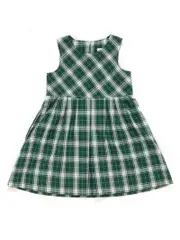Green & White Winter Tunic