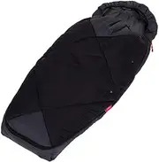 Phil & Teds PTSB_V2_7 Snugggle and Snooze Sleeping Bag/Foot Muff - Charcoal/Black