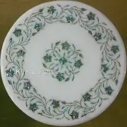 Gemstone Inlay Work Side Table for Hotel and Office Marble Coffee Table Top
